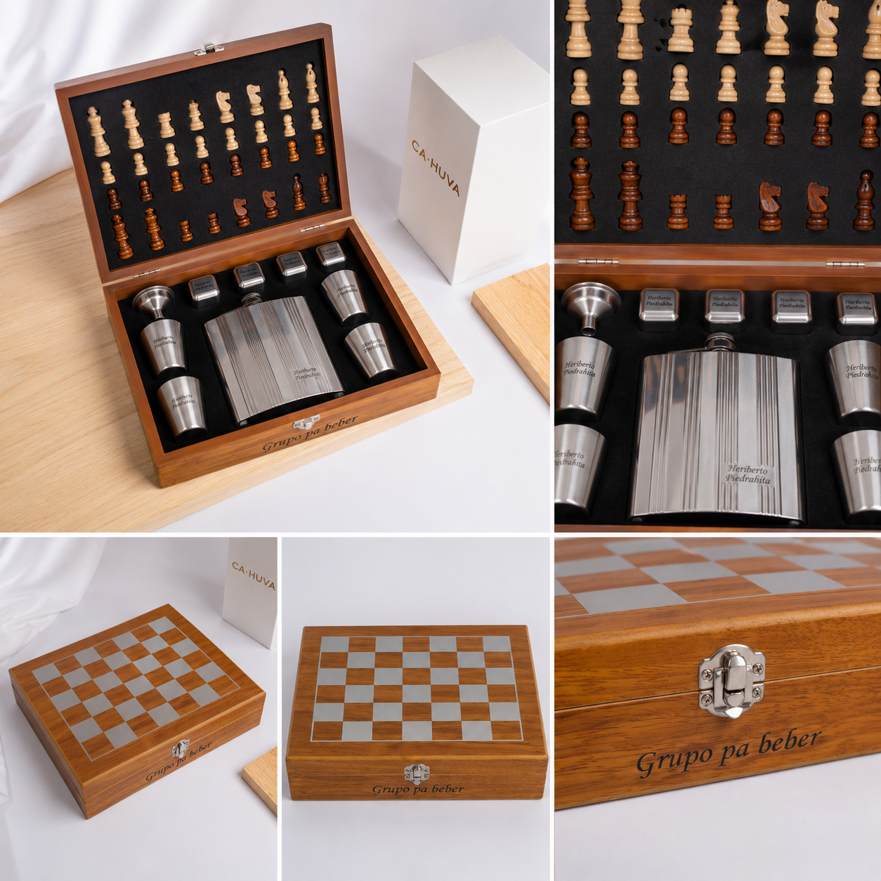 CAHUVA Ajedrez Elegance