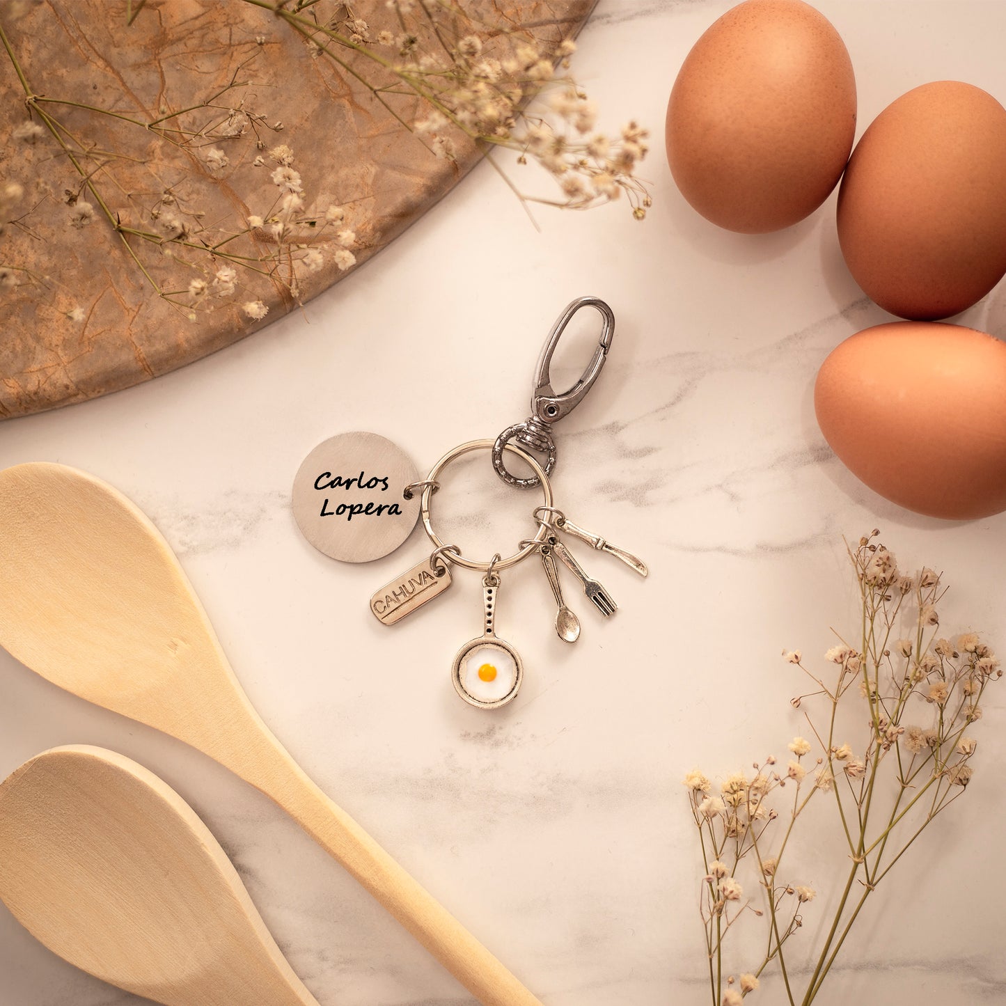 CAHUVA Llavero cocinar