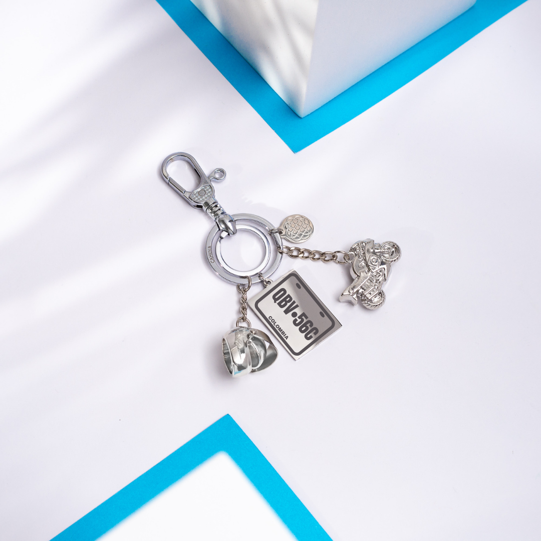 CAHUVA Llavero apasionado por las motos